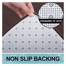 Memory Foam Bath Mat 24x16, Extra Soft And Absorbent Bathroom Mats, Non Slip Washable Carpet For Floor, Shower And Tub, Brown - 多色69 - 查看 5