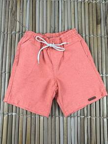 BOYS' BERMUDA SHORTS CHILDREN'S PREPPY FASHION NEW RELEASE - Orange - View 3