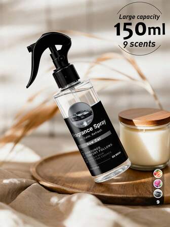 150ml/5.07オンス、高級フレグランススプレー、衣類&ホーム&車用強力な消臭剤、アロマディフューザー、パフュームスプレー、自然な香りで臭いを取り除き、空気を爽やかにし、気分を落ち着かせ、ロマンチックな雰囲気を演出、バニラ、バブルガム、チェリー、ココナッツ、ラベンダー、ホームデコレーション、車、リビング、寝室、バスルーム、書斎、学校、結婚式に適しています