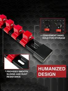 صندوق تخزين من ABS موديل 2026 الجديد، حامل مقبس ثقيل الوزن، حامل مقبس عالي الجودة، أفضل صينية أدوات لمرآب السيارة - لون عشوائي - مشاهدة 10