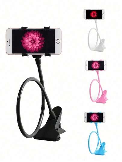 Universell Slouchy Mobiltelefon Svanhals Stativhållare Stents Flexibel Säng Skrivbord Bordsklämma Fäste För Telefon Flexibel Hållararm 360° Rotation Kompatibel Med iPhone, Android-telefon, Present Till Födelsedag, Familj, Vänner. För Kontor, Studentrum och Hemmabruk Telefonhållare Telefonstativ Telefonstativ För Säng Kompatibel Med iPhone, Android-telefon, Present Till Födelsedag, Familj, Vänner För Kontor, Studentrum och Hemmabruk Presenter Födelsedag Hem Studentrum Kontor 360 grader Roterande Stark Lastbärande