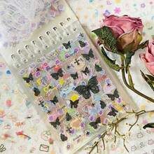 32 de coli decorative pentru albume de scrapbooking, autocolante pentru albume DIY, jurnalism, planificatoare, autocolante pentru huse de telefon - forme neregulate multicolore pentru jurnalele Bullet și colaj, decorațiuni de sărbători, Crăciun, Halloween, Ziua Îndrăgostiților