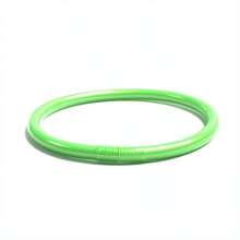 1 chiếc vòng tay thạch PVC kim loại màu thạch, thời trang cho phụ nữ đeo khi đi nghỉ ở bãi biển - Màu thạch 5mm - Xem 25