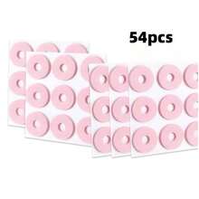 9/18/54/90 قطعة وسادات لتقشير البشرة، وسادات ذات شكل بيضاوي للذرة، وسادات رغوية مع لاصق ذاتي، تحمي الأصابع والقدم والكعب - مقاس واحد - مشاهدة 7