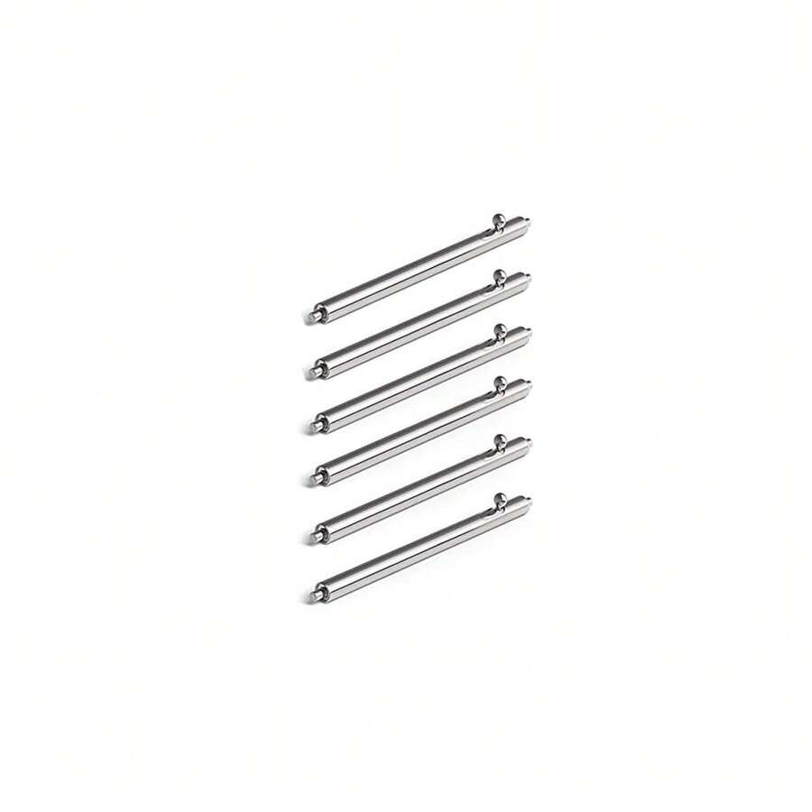 E ECSEM 22mm Quick Release Spring Bar Pins Compatible With Fossil Gen 5 Series Watchbands, 6 Pack Stainless Steel Watch Band Strap Link Pins{Inchsize_nameinch:Inch22MMinch} - 22MM - 查看 1