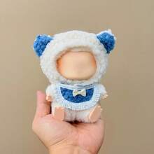 17 Cm Doll Clothing Set,Compatible With Labubu,Clothing Set Suitable For 6.7-Inch Doll Set, Fashionable And Unique Hat And Bellyband Accessories, Suitable For First/Second/ Dolls To Play And Display ,Clothing Set Only,(Excluding Dolls And Shoes) - Multicolor - View 10