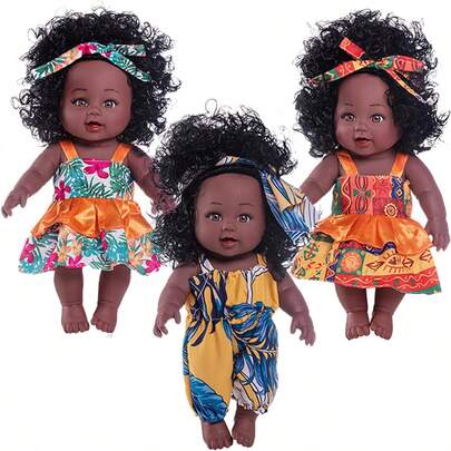 12英寸/30厘米重生娃娃，逼真的婴儿娃娃，适合3岁及以上儿童玩耍、参加派对游戏，也是最佳节日礼物。