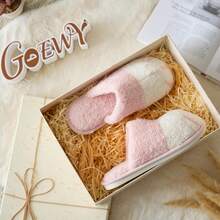 Cute Animal Slippers For Women Men Cozy Dog Paw Memory Foam Non-Slip Women House Slippers For Woman Ladies Indoor Outdoor Bedroom Shoes Gifts For Dog Mom Lover Women GirlfriendChristmas - 紫色 - 查看 9