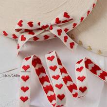 1 szt. 5 jardów luksusowej bordowej aksamitnej wstążki – miękka, jednostronna i trwała, idealna do pakowania prezentów, samodzielnego wyrobu biżuterii, dekoracji choinkowych, aranżacji weselnych i wystroju wnętrz – idealna do rękodzieła i dekoracji, dekoracji walentynkowych, pakowania prezentów