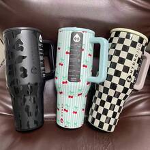 40 Oz Outdoor Sports Water Cup Bottle Stainless Steel Vacuumhydrojug Insulated Cup With Lid And Straw Suitable For Water, Iced Tea Or Coffee. New Product - 彩色 - 查看 2