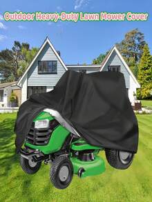 防水割草机罩 - 拖拉机罩，适用于最大 54 英寸的割草机。储物罩，重型设计，户外割草机罩，采用黑色牛津布制成，防水、防紫外线、防污，适合存放割草机，多用途户外设备保护罩。 - 查看 13
