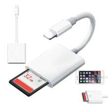 SD Card Adapter Camera Reader For IPad  6 6S 7 8 X Xs 11 12 13 Pro Max - Default - View 11