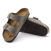 Birkenstock Unisex Arizona Sandals Soft Footbed - 結石 - 查看 1