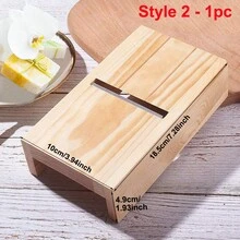 Herramienta de biselado de madera para jabón, caja de cajón, cepilladora de madera para jabón, herramienta de afeitado de jabón para artesanía y fabricación de jabón hecho a mano - Multicolor - Ver 7
