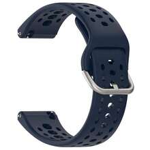 Compatible With Amazfit Bip 6 Band, 22mm Width Silicone Replacement Strap For Amazfit Bip 6 Smartwatch{Inchcolor_nameinch:InchNavyBlueinch} - Navy Blue - View 4