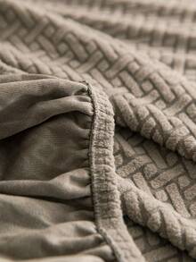 1 Vỏ bọc ghế sofa Jacquard, Vỏ đệm ghế Jacquard hiện đại, Thích hợp cho phòng khách, Mọi mùa - Màu Khaki - Xem 8