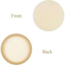6PCS Unfinished Round Wood Panels, 8'' And 12'' Dia Wood Canvas Boards Painting, 3/4 Inch Deep Round Wooden Cradle Boards, Wooden Art Boards Crafts, Art Projects, Pouring Arts - Gỗ - Xem 4