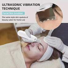 Electric Ultrasonic Skin Scrubber Deep Face Cleaning Machine Peeling Shovel Facial Pore Cleaner Face Skin Scrubber Machine 350mAh