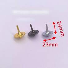 1pc 3.5cm Zinc Alloy Toy, Finger Spinner Transformable Spinning Top Toy, Stress Relief Toy