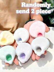 Handcrafted And Fun Style: Handcrafted Moldable Mochi Wet Soft - Super Soft Fiddler Balls With A Loud Squeaking Sound, Stress-Relieving Adult Pinching - Multicolor - View 10