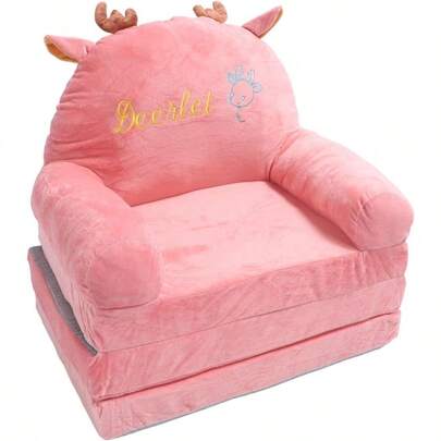 Toddler Chair Couch Foldable Princess Chair For Toddlers Chairs Comfy Toddler Sofa Bed For Folding Toddler Bed Lounger Chair Toddler Couch Bed For Home