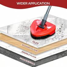 Scrub Brush, Spin Mop Scrub Brush Compatible EasyWring 1 - System, Hard Bristle Cleaning Brush Bathroom, Kitchen, Tub And Tile Not Fit RinseClean 2 - - 1-tANK Scrub Brush (1pcs) - View 4