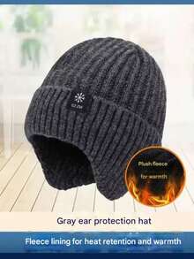 4pcs Set Of Autumn/Winter Hat, Neck Warmer, Gloves & Socks With Thermal Lined And Ear Protection, Fashion Accessories - Multicolor - View 17