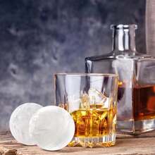 1pc 6 Grids Silicone Ice Cube & Ball Tray Set - DIY Ice Mold Maker For Whiskey, Cocktails, Kitchen & Bar - Festive Holiday Shapes For Christmas, Halloween, Easter, Valentine's Day, Ice Cube Tray Kitchen Kitchen Accessories Ice Cube Maker , Refrigerator Ice Cube Mold, Fits Tea, Coffee Back To School - Multicolor - View 6
