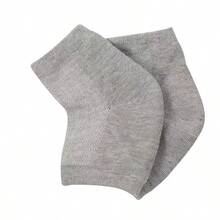 1 Pair Moisturizing Heel Socks, Softening And Nourishing Cracked Heels, Foot Care Toeless Socks For Cracked Heel Repair