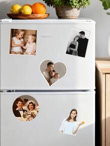 1/3/5pcs Customized Photo Acrylic Fridge Magnets, Personalized Photo Fridge Magnets. Size: 9cm, 6 Shapes/Styles. Customized Photo Acrylic Fridge Magnets Are Unique Souvenirs And Also Make Great Gifts For Classmates And Colleagues. We Offer Magnets In Various Shapes, Romantic Anniversary Gifts, And Gifts For Boyfriends And Girlfriends.