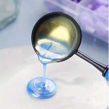 1pc Fire Paint Wax Melting Spoon, Non-Stick Spoon Fire Paint Spoon, Retro Fire Paint Seal Wax Heating Tool, Fire Paint Wax Tool, Easy To Clean - Multicolor - View 8