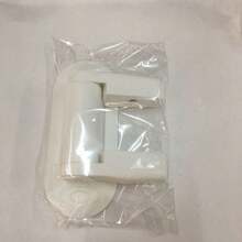 Cerradura de puerta para niños, cerradura de  para niños, cerradura de protección para el hogar, suela adhesiva, fácil instalación sin herramientas! Baby shower casa decoración regalos - Blanco - Ver 7