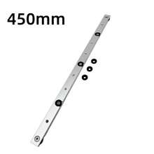 شريط انزلاق عالمي للنجارة، شريط انزلاق مزود بحلقة تثبيت، شريط انزلاق معدل للنجارة، مسار سكة انزلاق للمنضدة المنشار المنزلقة، أداة مساعدة لتعديل DIY لمقبض الدفع المحدود