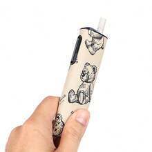 适用于 IQOS ILUMA I ONE / Ilma I 的保护套，时尚的吸烟设备外壳配件，棕熊 PU 皮革 + 坚固的 PC 外壳，高强度抗冲击，有效防止刮擦和碰撞，易于存放和携带，轻巧简约设计，优雅个性，男女皆宜，是情人节、圣诞节、父亲节等节日送给吸烟者的理想礼物。 - 彩色 - 查看 7