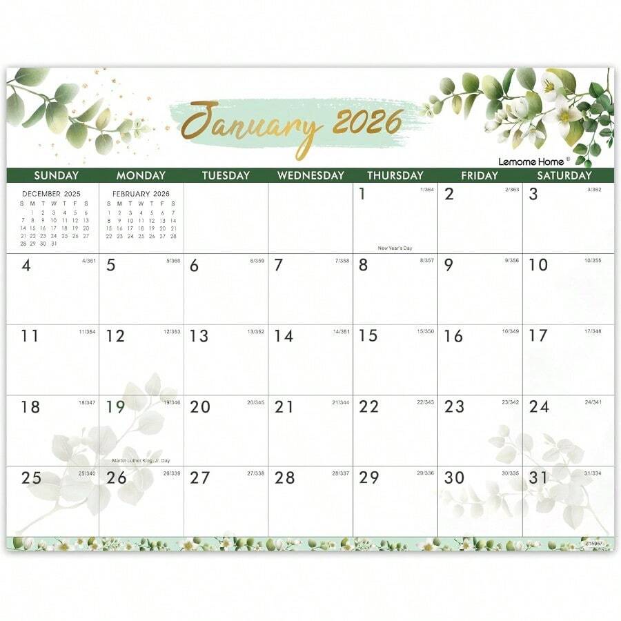 Aesthetic - Calendario Magnético Para Nevera 2025-2026, Desde