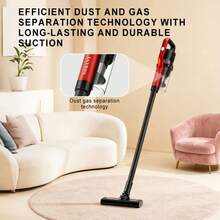 SOKANY 家用多功能手持有线除螨吸尘器，轻巧便携，即插即用，推杆手持，一键倾倒垃圾，4米线长，2600w功率，高达20000Pa强劲吸力，双效合一，深度清洁家居无死角