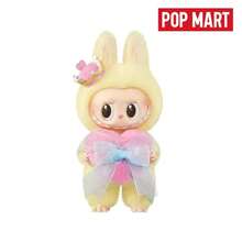 1 PC POP MART LABUBU The Monsters Let's Checkmate Series Little Queen Doll Collectible Toy Cartoon Kawaii Bag Pendant Desk Ornament Ideal Christmas Birthday New Year Gifts For Family Friends - Yellow - View 1