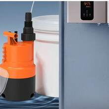 Kit de lavado de calentador de agua sin tanque , incluye bomba eficiente y balde de 3,7 galones y 2 mangueras, llave y adaptador para una instalación rápida, kit de descalcificación de descarga de calentador de agua fácil de comenzar anticorrosión - Naranja - Ver 9