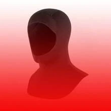 1个3毫米潜水帽，可作泳帽、潜水面罩，防冻，保护耳朵，适用于浮潜、潜水、冲浪、游泳、骑行和其他户外运动