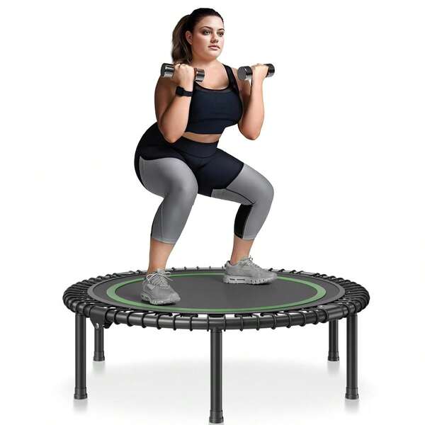 Foldable Mini Trampoline Fitness 1025 Mm Maximum Capacity 150 Kg Sports Trampoline Small Stable For Indoor Or Garden Training