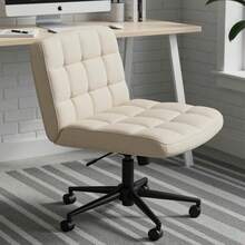 Home Office Chairs - Beige - View 5