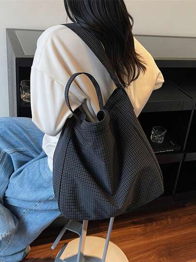 时尚百搭女士手提包，通勤复古包