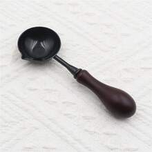 1pc Fire Paint Wax Melting Spoon, Non-Stick Spoon Fire Paint Spoon, Retro Fire Paint Seal Wax Heating Tool, Fire Paint Wax Tool, Easy To Clean - Multicolor - View 19