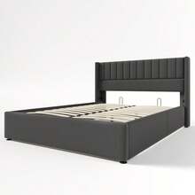 Bed Frames - Gray + Linen + 140cm*200cm - View 9