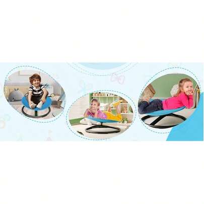 Chair For Autistic Kids, Autism Sensory Spinning Chair, Kids Sensory Swivel Chair, Toddler Spinning Seat Training...