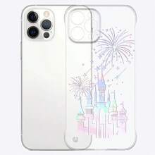 Fireworks Castle Clear Hard Phone Case for  16 Pro 13 Pro Max 14 15 Pro Max 11 12 Transparent Cover,Covercompatible with  17 Hülle, 17 pro Hülle, 17 promax Hülle - UUBNB05 - Übersicht 2