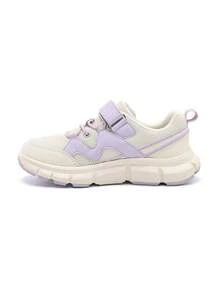 mini bala Kids Breathable Mesh Sneakers Lightweight Boys Girls Running Shoes 2025 - White Purple - View 2