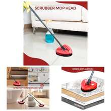 Scrub Brush, Spin Mop Scrub Brush Compatible EasyWring 1 - System, Hard Bristle Cleaning Brush Bathroom, Kitchen, Tub And Tile Not Fit RinseClean 2 - - 1-tANK Scrub Brush (1pcs) - View 1