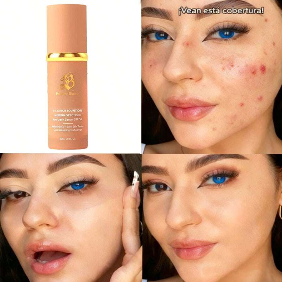 Base De Maquillaje Mate Duradera Y Transpirable Complexion Pro-Base De Maquillaje Resistente Al Sudor Y A Los Brillos, Cobertura Total, Corrector Sin Poros, Resistente Al Agua, Impecable, Que No Se Desvanece, Base De Maquillaje LíQuida Liviana Y Para El , Navidad E Invierno Marca Belleza Maquillaje CosméTico Para Mujeres NiñAs Perfecto Para OtoñO Invierno Ideal Para Y2K Elegante Moda Adecuado Para CumpleañOs Navidad Presente Fiesta Listo Mejor Color - 1 pieza - Ver 1