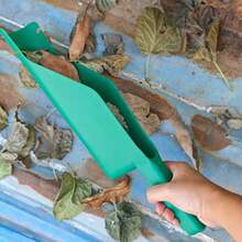 1pc Dark Green Gardening Tools, Leaf Shovel, Suitable For Courtyards, Gardens, Nurseries, Balconies, Rooftops, Terraces, And Home Gardening Scenarios, A Practical Christmas Gift - Green - View 7